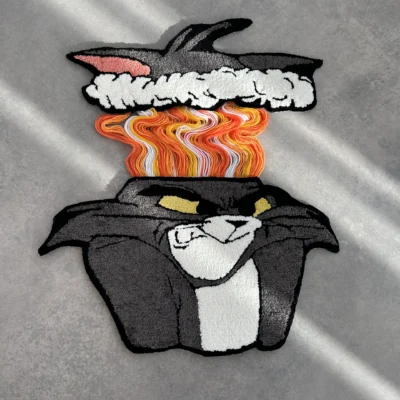 Disgruntled Сat Rug